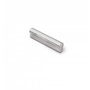 Greep METAL 729 glans chroom 48x12mm, hartmaat 32mm
