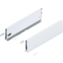 Merivobox zijkant K-hoogte, R+L, 450mm kleur: zijdewit