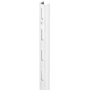 Wandrail enkel / 1495mm / wit gelakt / VE10