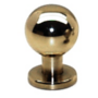 Knop diameter 18mm verkoperd, hoogte 27mm