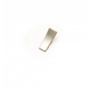 Jashaak SLIDE geborsteld nikkel 56x25mm