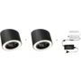 2x Unika mat zwart WCD 24V + MC-Easy + Driver 36W