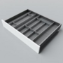 Bestekindeling houtdecorvoor LEGRABOXC700-950, D 60cm, s