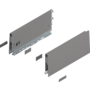 Merivobox zijkant K-hoogte, R+L, 300mm kleur: indium grijs