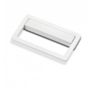 Greep UP glans wit hartmaat 64mm breedte 90mm, 50x10mm