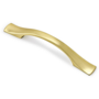 Greep METAL 715 geborsteld goud 152x20mm, hartmaat 96mm