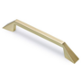 Greep RIGHT geborsteld goud 360x8x28mm, hartmaat 320mm
