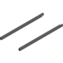 Reling L+R voor Merivobox, 450mm oriongrijs