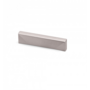 Greep CUBIC mat aluminium 55x10mm, hartmaat 32mm