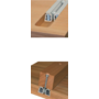 Bladspanner - 1070mm, stalen inleg 15x55mm
