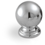 Knop METAL 835 glans chroom 18mm