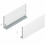 Legrabox ladezijde F, zijdewit 550mm, hoogte 241mm