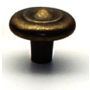 Knop diameter 25mm brons antiek hoogte 21mm
