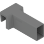 Dwarsrelinghouder Merivobox voor Boxcover inschuifelement