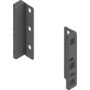Rugwandhouder Merivobox K- hoogte, L+R, orion grijs