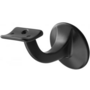 Leuninghouder 75 hol M8 zwart