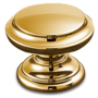 Knop METAL 846 verguld 30mm