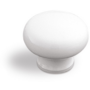 Knop kunststof wit diameter 37mm