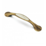 Greep brons geborsteld 137x20mm hartmaat 96mm