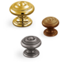 Knop METAL 865 antiek messing 30mm