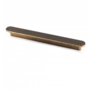 Greep LAPS antiek messing ov. 222x22x21mm hartmaat 192/160mm