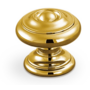 Knop METAL 865 verguld 25mm