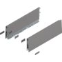 Merivobox zijkant K-hoogte, R+L, 400mm kleur: indium grijs