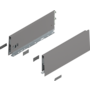 Merivobox zijkant K-hoogte, R+L, 350mm kleur: indium grijs