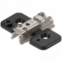Kruismontageplaat excentrisch 3mm verdikt, Onyx