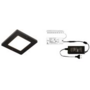 1x Polar XS-SE mat zwart 24V + ZigBee ontvanger + Driver 24W