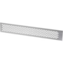 Luchtrooster 480x80mm aluminium, 146m2 luchtdoorlaat