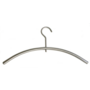 Kledinghanger RVS geborsteld, draaibaar, diameter 15mm