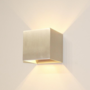 Wandlamp Madrid up/down ALUMINIUM