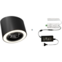 1 x Unika mat zwart WCD 24V + MC-Easy + Driver 36W