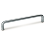 Greep 8x160mm recht RVS look, totale lengte 168mm