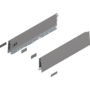 Merivobox zijkant M-hoogte, R+L, 400mm kleur: indium grijs