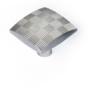 Knop CHESS nikkel gesatineerd 29x29mm