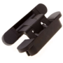Scharnier invisible NEO L-7 mat zwart