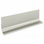 Greeplijst L-vorm, aluminium lengte 5 meter, prijs per stuk