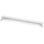 Greep POST mat wit 149x31x20mm, hartmaat 128mm