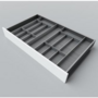 Bestekindeling houtdecorvoor LEGRABOXC950-1200, D 60cm,