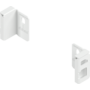 Rugwandhouder Merivobox N- hoogte, L+R, zijdewit