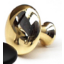 Knop diameter 31mm goudkleur, hoogte 25mm