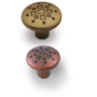 Knop RUSTIC 884 oud tin 28mm