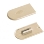 Cabineo afdekkappen, 100 stuks, ral 1015, ivoorkleur