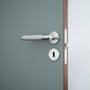 Fixed Door Handle/Single-Sided/Cross/Steel
