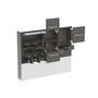 Bovenklepschaar Swing voor deurbreedte 600-900mm