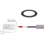 6x Atom mat zwart 24V + Mini Jolly + Mini Pulsdimmer