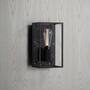 Caged Wall Light/Medium/Black Marble