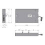 Kiaro Easy opening systeem, lichte uitvoering, wit